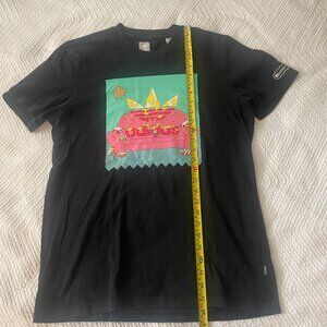ADIDAS/MTV Black T-Shirt Retro 90s 80s - Beavis & Butthead Edition - Mens Medium
